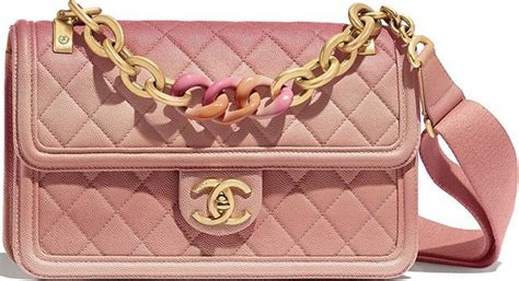 chanel cruise 2019 sunset on the sea flap bag|The Best Chanel Bags From Cruise 2019 Collection .